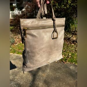 NWT Margot New York Maggie Leather Backpack with Dustbag